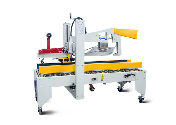 Express Warehouse Carton Case Sealer Flaps Folding Automatic Box Taping Machine